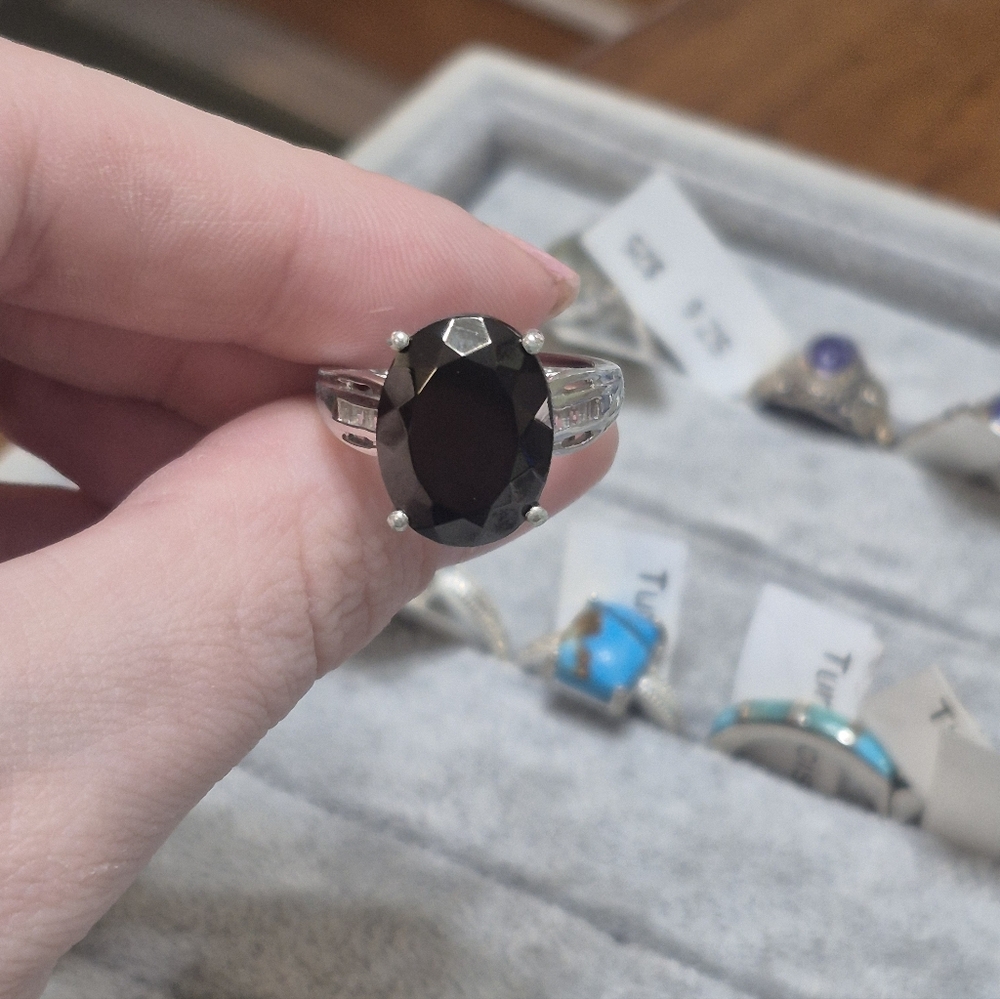 Sterling silver Womens Ring